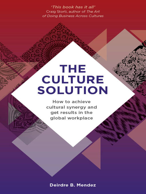 Title details for The Culture Solution by Deirdre Mendez - Available